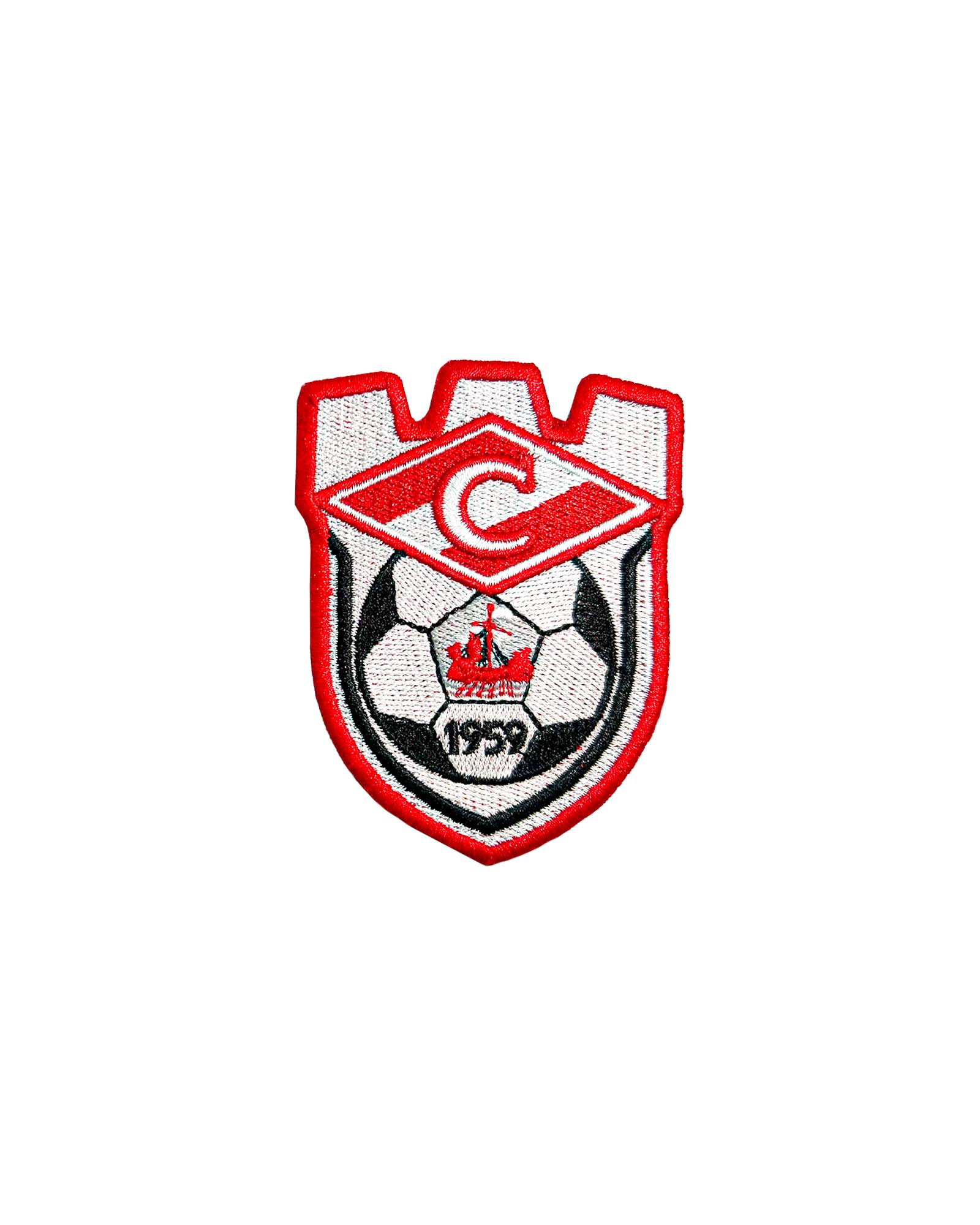 Шеврон Спартак белый