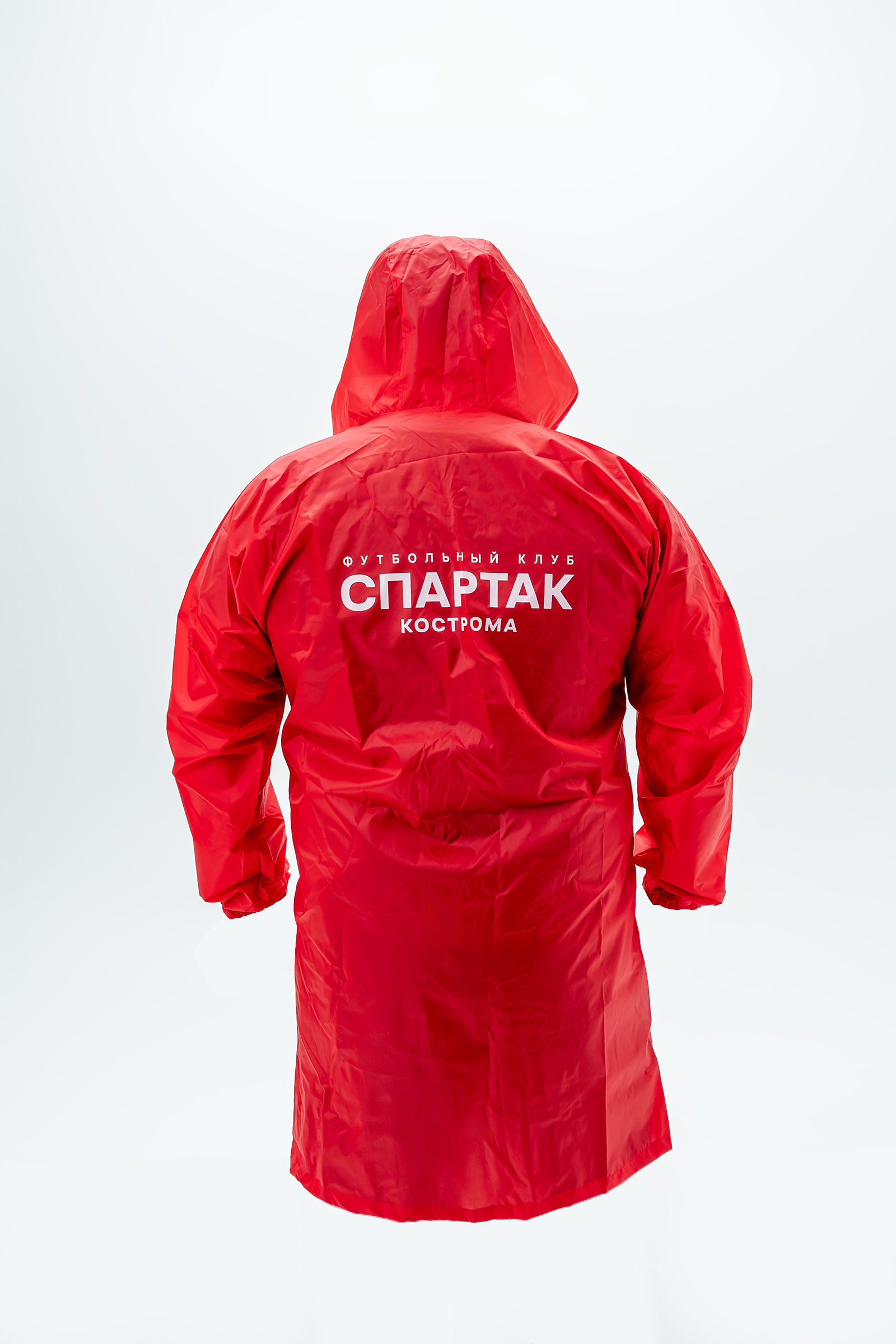 Дождевик красный