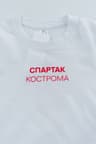 Футболка детская с принтом белая
