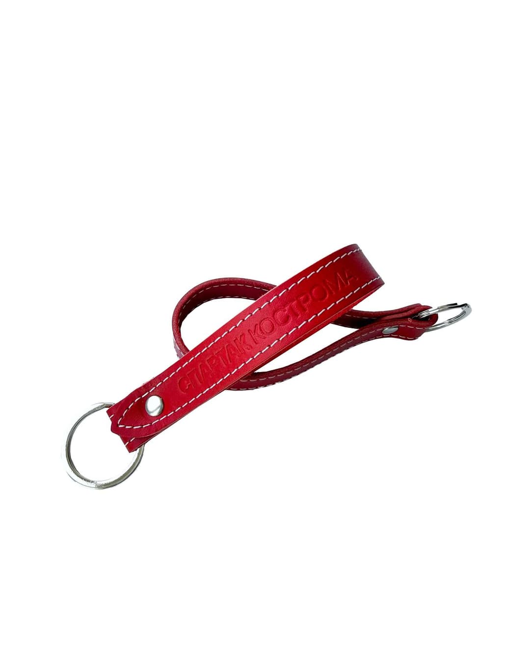 Брелок из натуральной кожи