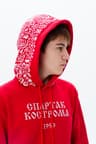 Худи "Спартак" с принтом на капюшоне