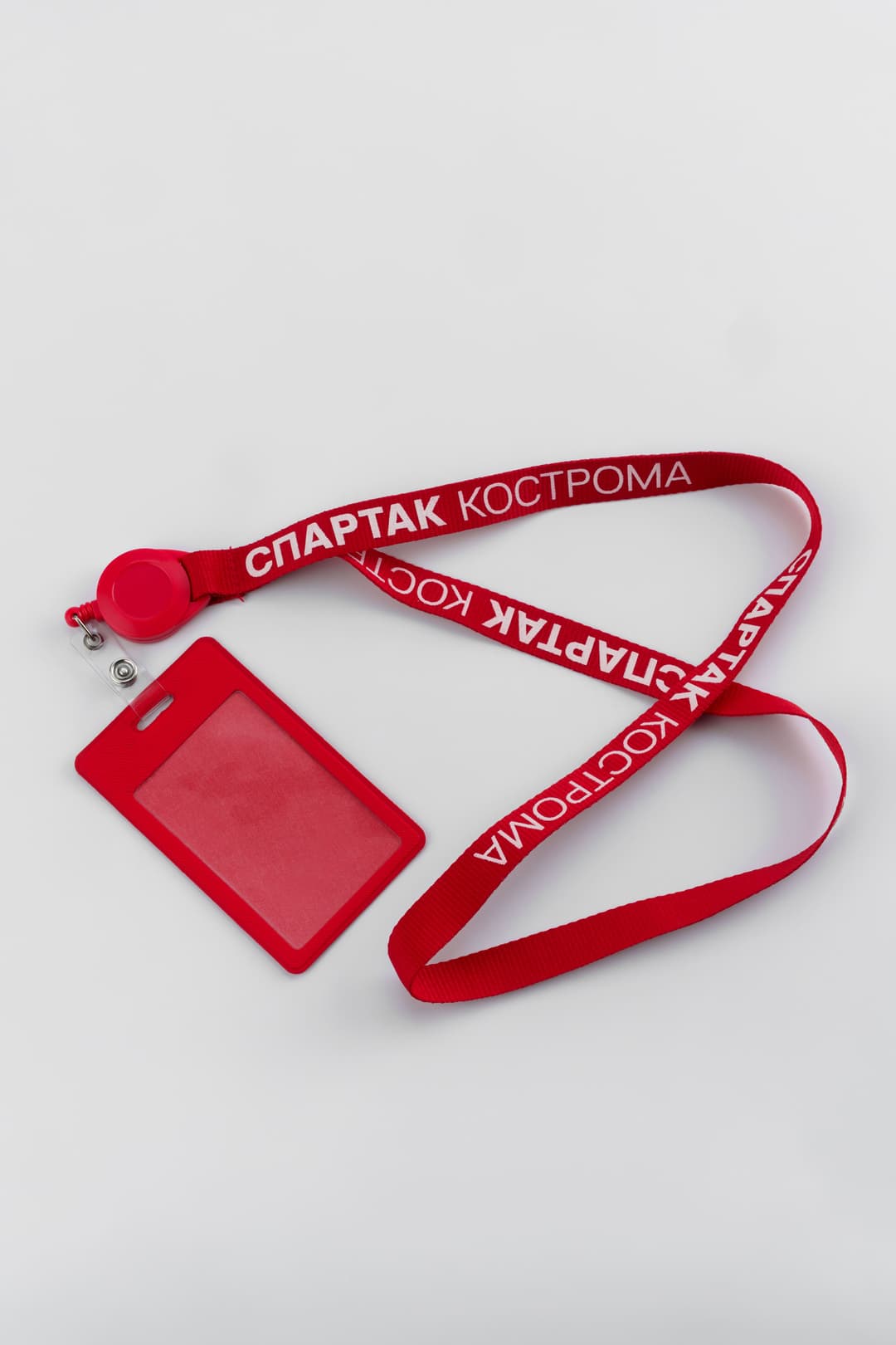 Чехол для бейджа с лентой Спартак