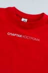 Футболка детская с принтом красная