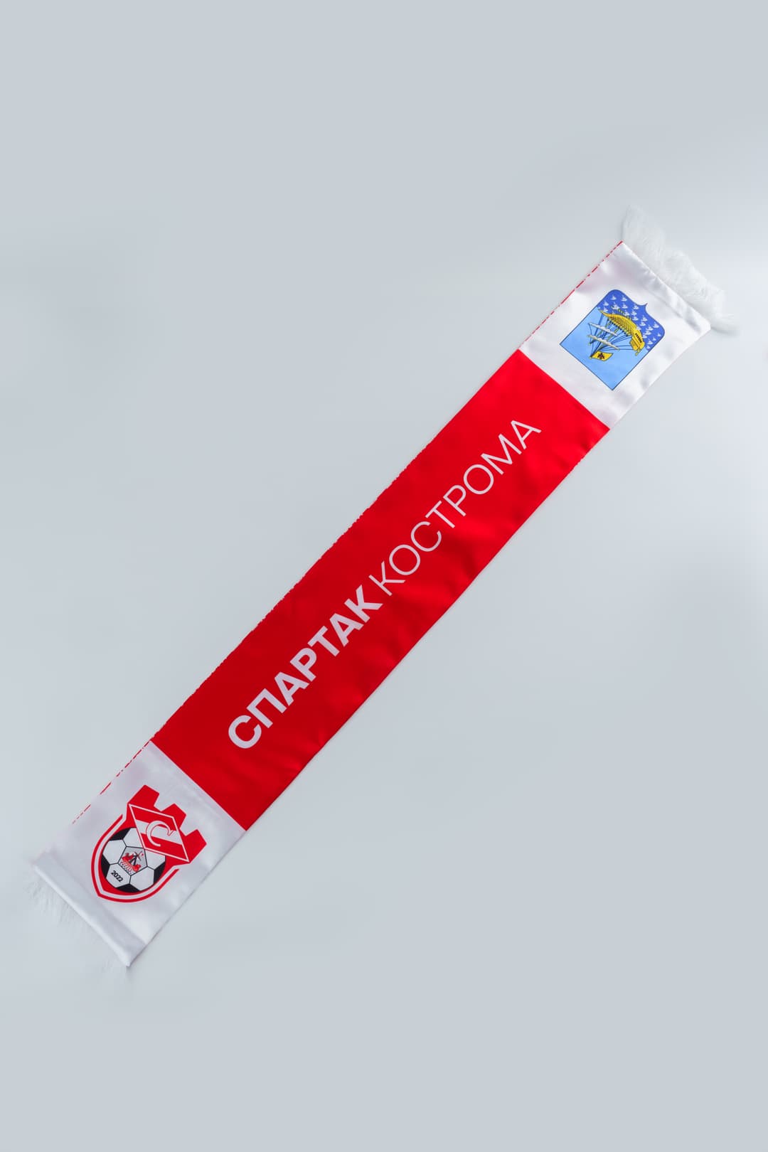 Шарф Спартак атласный