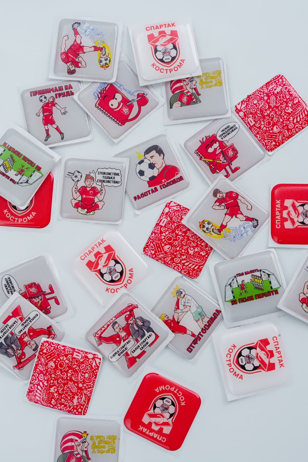 Квадратный стикер